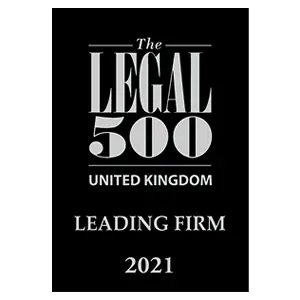 Legal 500 Uk 2021 Leading Firm Legal 500 Uk 2021 Leading Firm