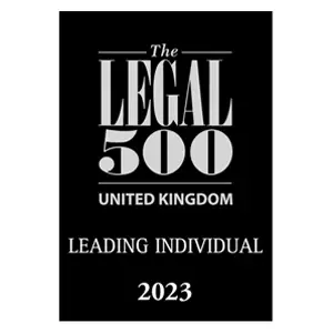 The Legal 500 Uk_Leading Individual 2023 The Legal 500 Uk_Leading Individual 2023