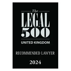 The Legal 500 UK 2024 Recommended Lawyer The Legal 500 UK 2024 Recommended Lawyer