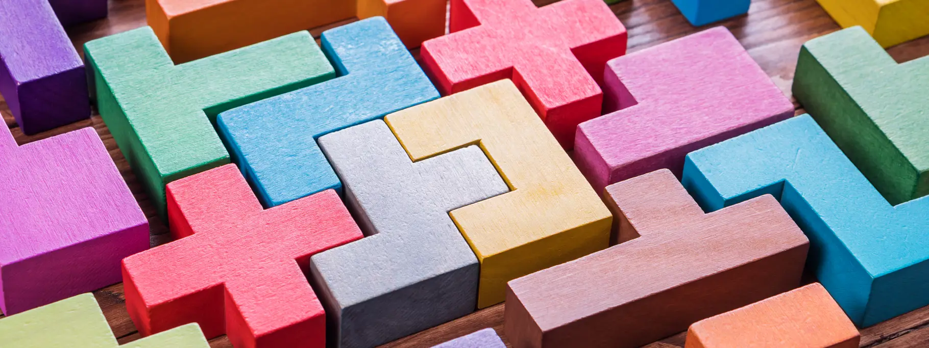 Wooden Puzzle Coloured Wooden Puzzle Coloured