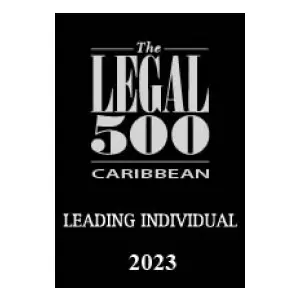 The Legal 500 Caribbean 2023 Leading Individual The Legal 500 Caribbean 2023 Leading Individual