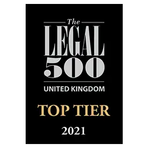 Legal 500 Uk 2021 Top Tier Firm Legal 500 Uk 2021 Top Tier Firm