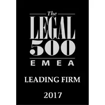 2017 The Legal 500 Emea_Leading_Firm