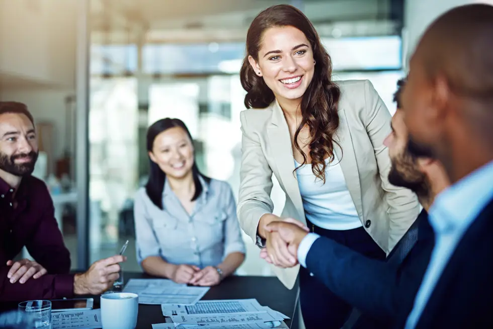 Businesswoman Introduction Businesswoman Introduction