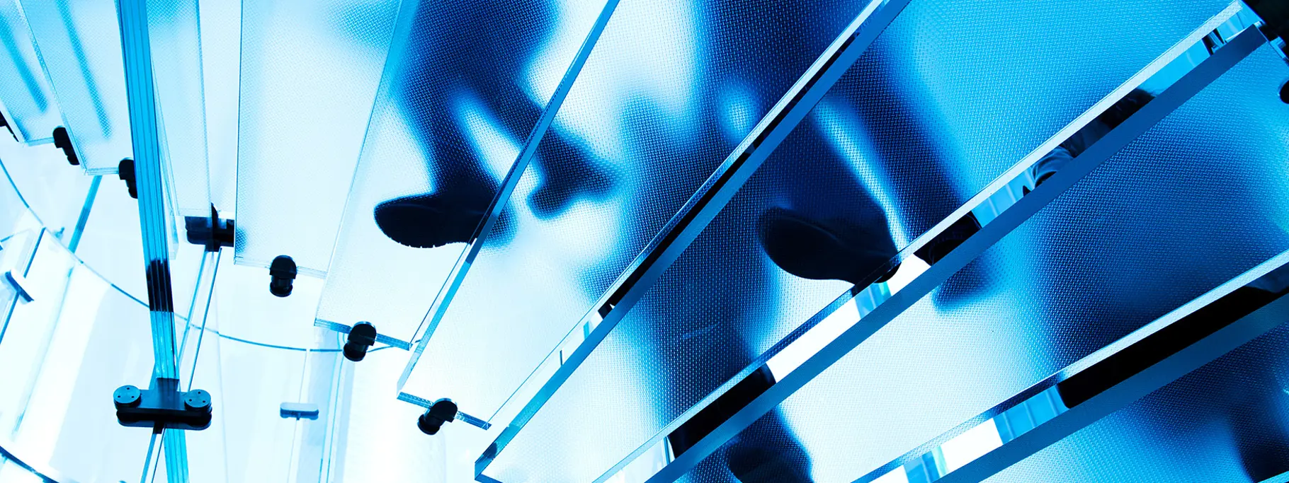 Silhouettes On Staircase Silhouettes On Staircase