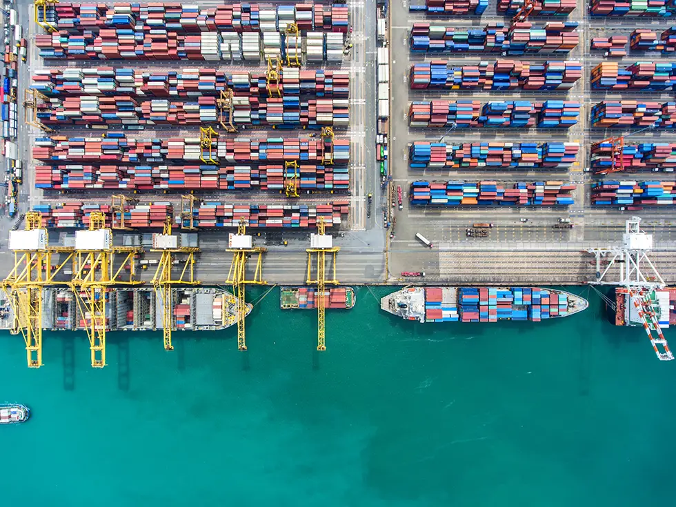 Cargo Shipping Port Cargo Shipping Port