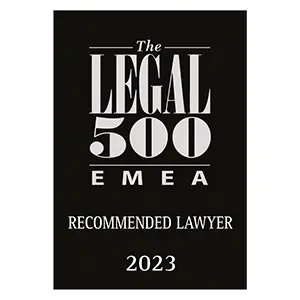 L500 EMEA 2023 Recommended Lawyer L500 EMEA 2023 Recommended Lawyer